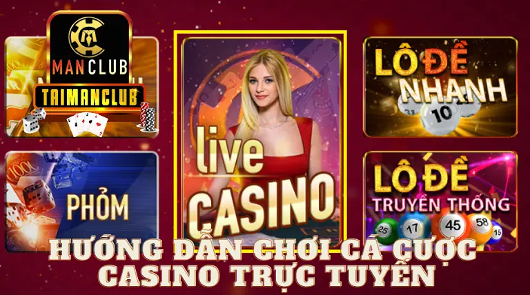 Hướng dẫn chơi cá cược casino trực tuyến